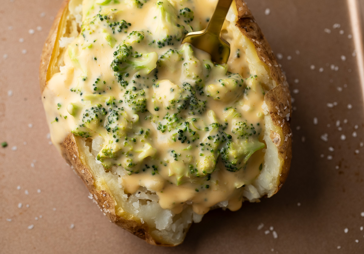 Broccoli Bacon Cheese Spud