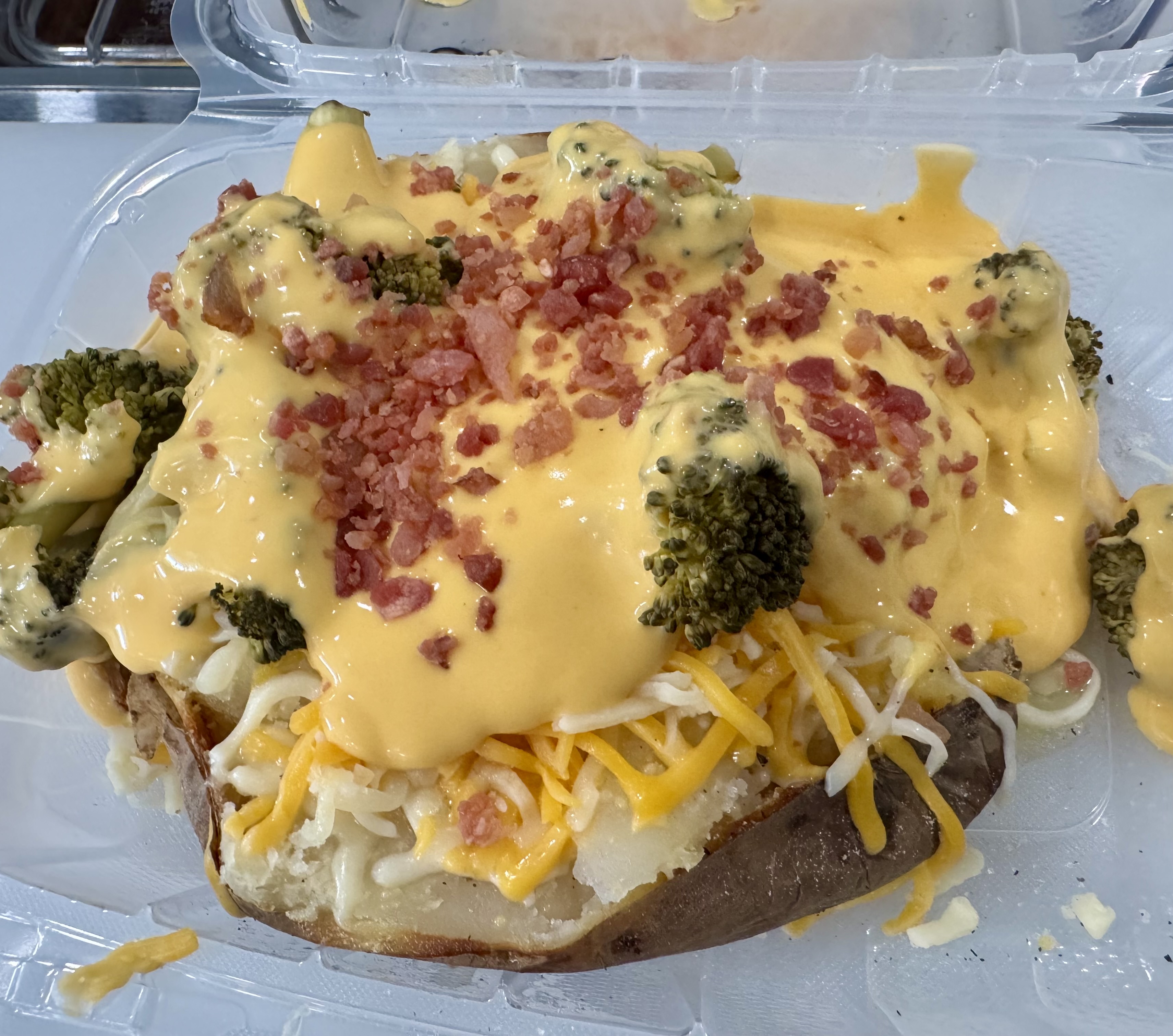 Broccoli Bacon Cheese Spud